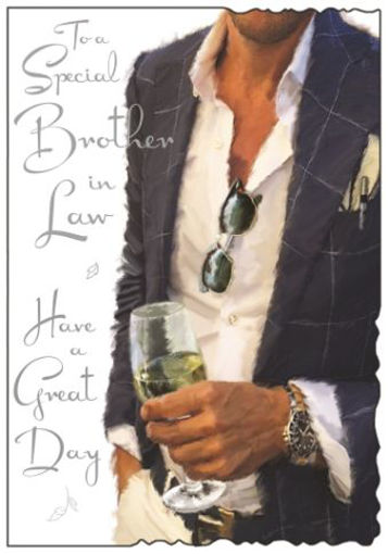 Picture of SPECIAL BROTHER IN LAW BIRTHDAY CARD